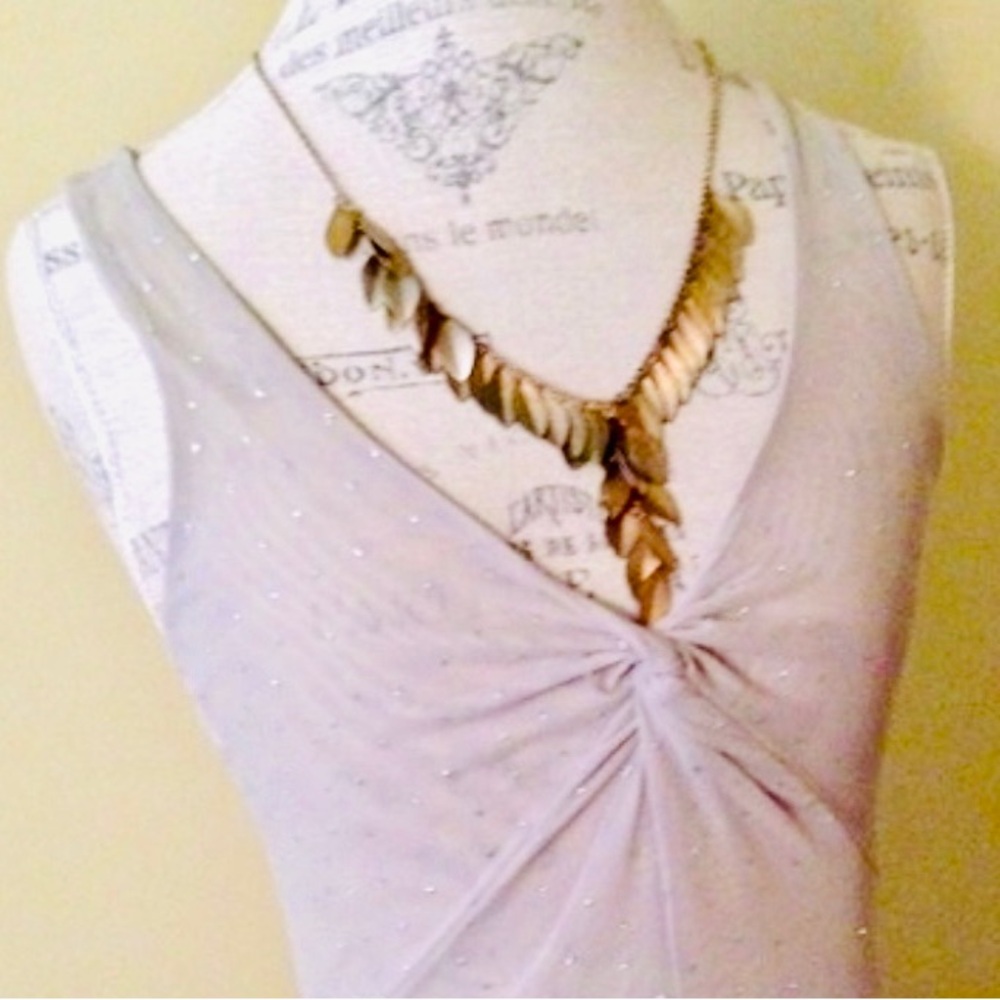 Gold Y Shaped Leave Necklace